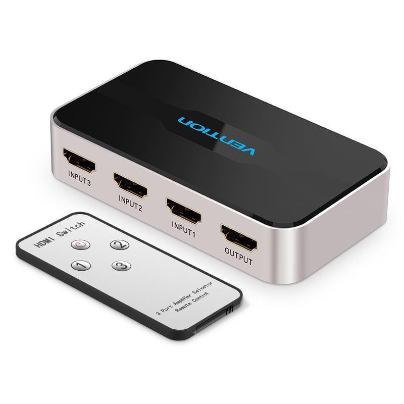 VENTION - Switcher HDMI 3 a 1 - Vention