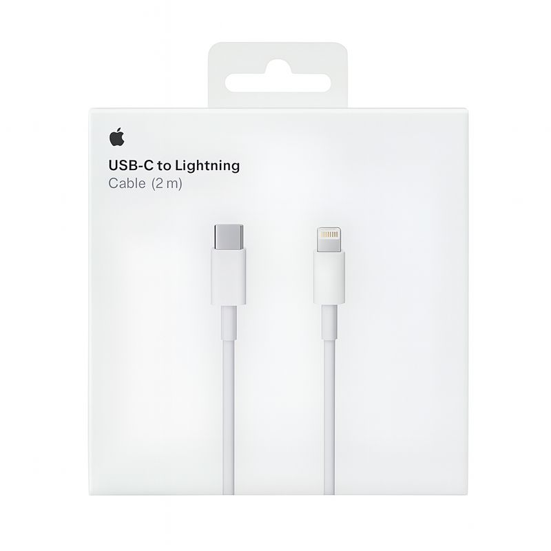 APPLE - Cable de Datos Apple USB-C a Lightning 2M - MQGH2AM Original