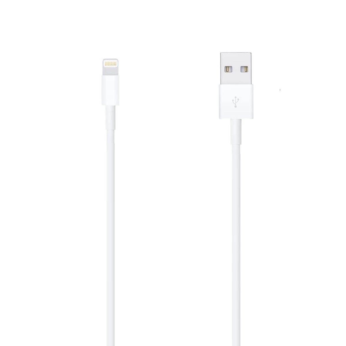APPLE - Cable de Datos Apple Lightning a USB 1M Original MUQW3AM