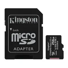 KINGSTON - Memoria MicroSD Canvas Select Plus 256Gb 100R/85R