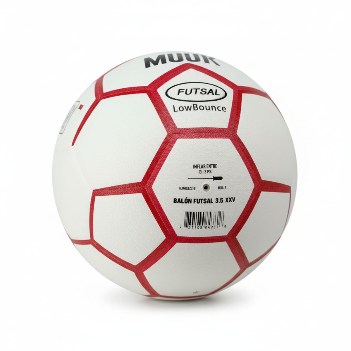 MUUK - Balón de Futsal Muuk 3.5 MUUK