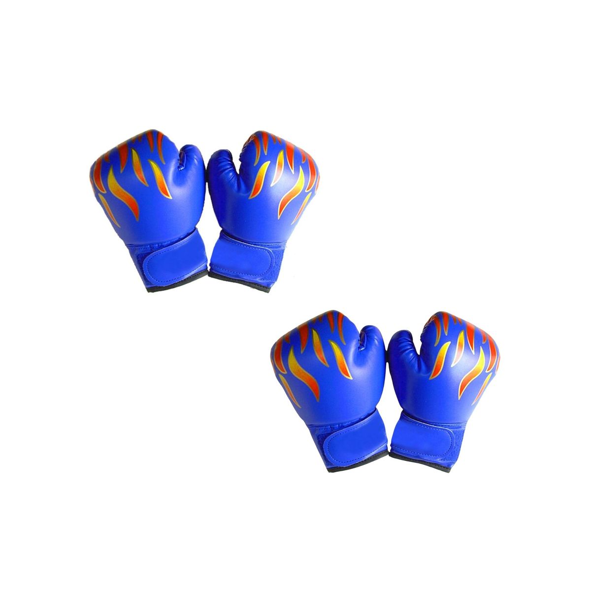 GENERICO - 2 Guantes Boxeo Box Para Niños Flama