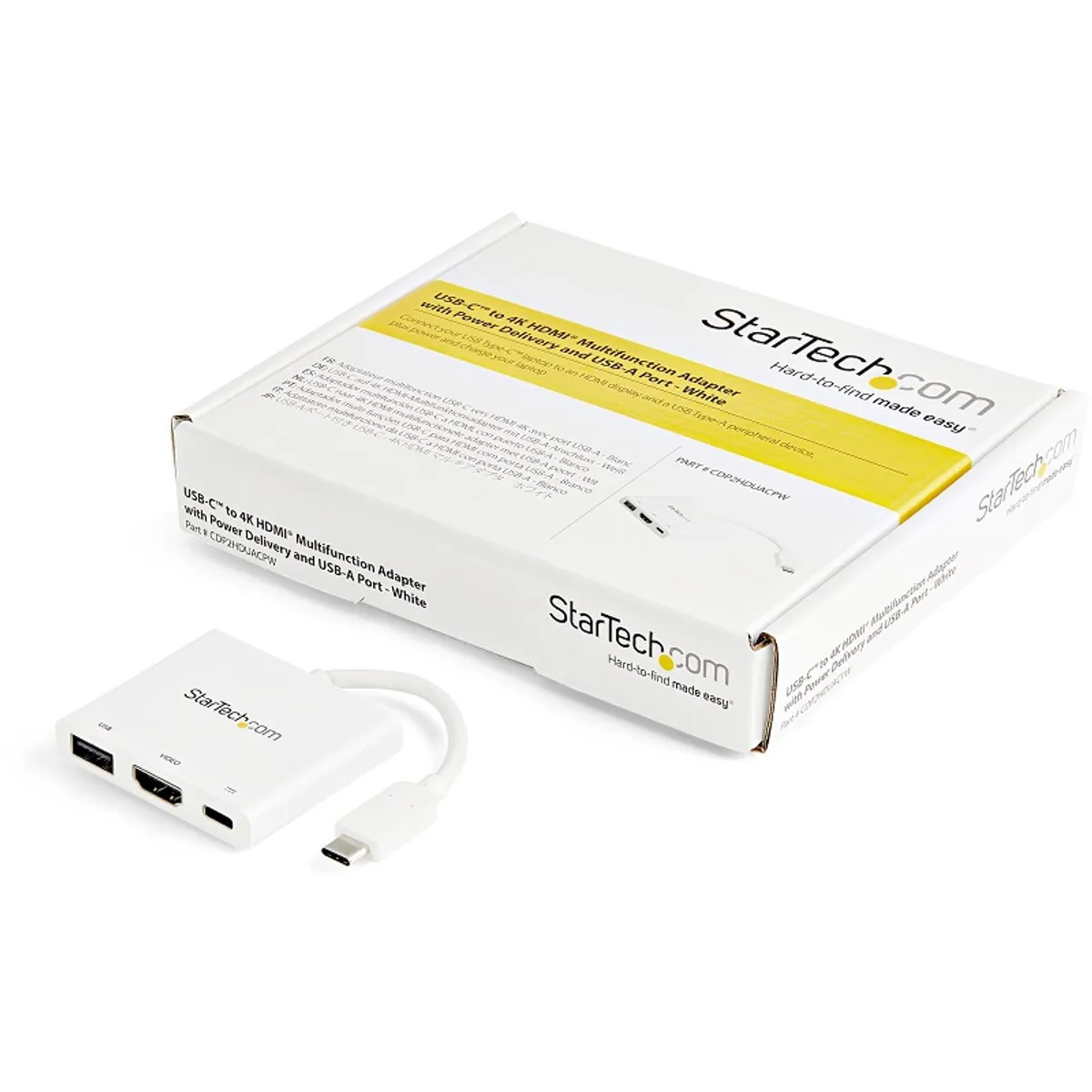 STARTECH - Adaptador Startech Hub USB-C a HDMI/USB-A/USB-C(energia) 3 Puertos