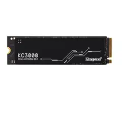 KINGSTON - Unidad SSD KC3000 1Tb M.2 Nvme Pcie 4.0 Hasta 7.000 Mb/s