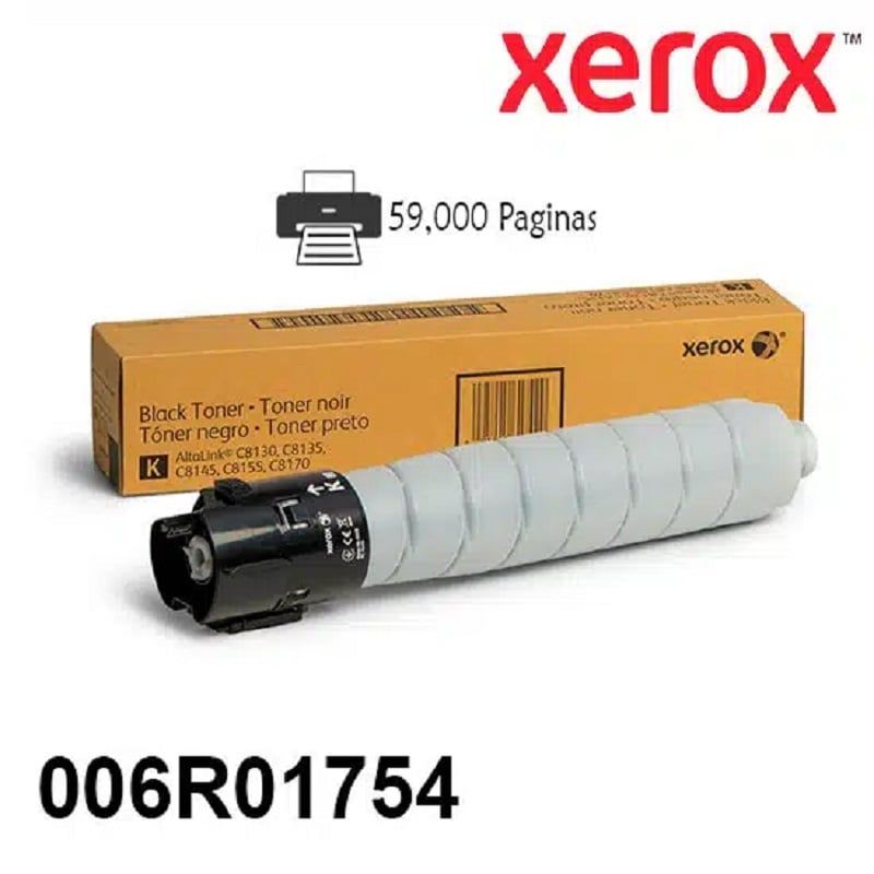 XEROX - Cartucho de Tóner Xerox 006R01754 pág. 59.000 Negro Alto Rendimiento