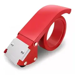 GENERICO - Dispensador Cinta Embalaje Metalico Porta Huincha Adhesiva