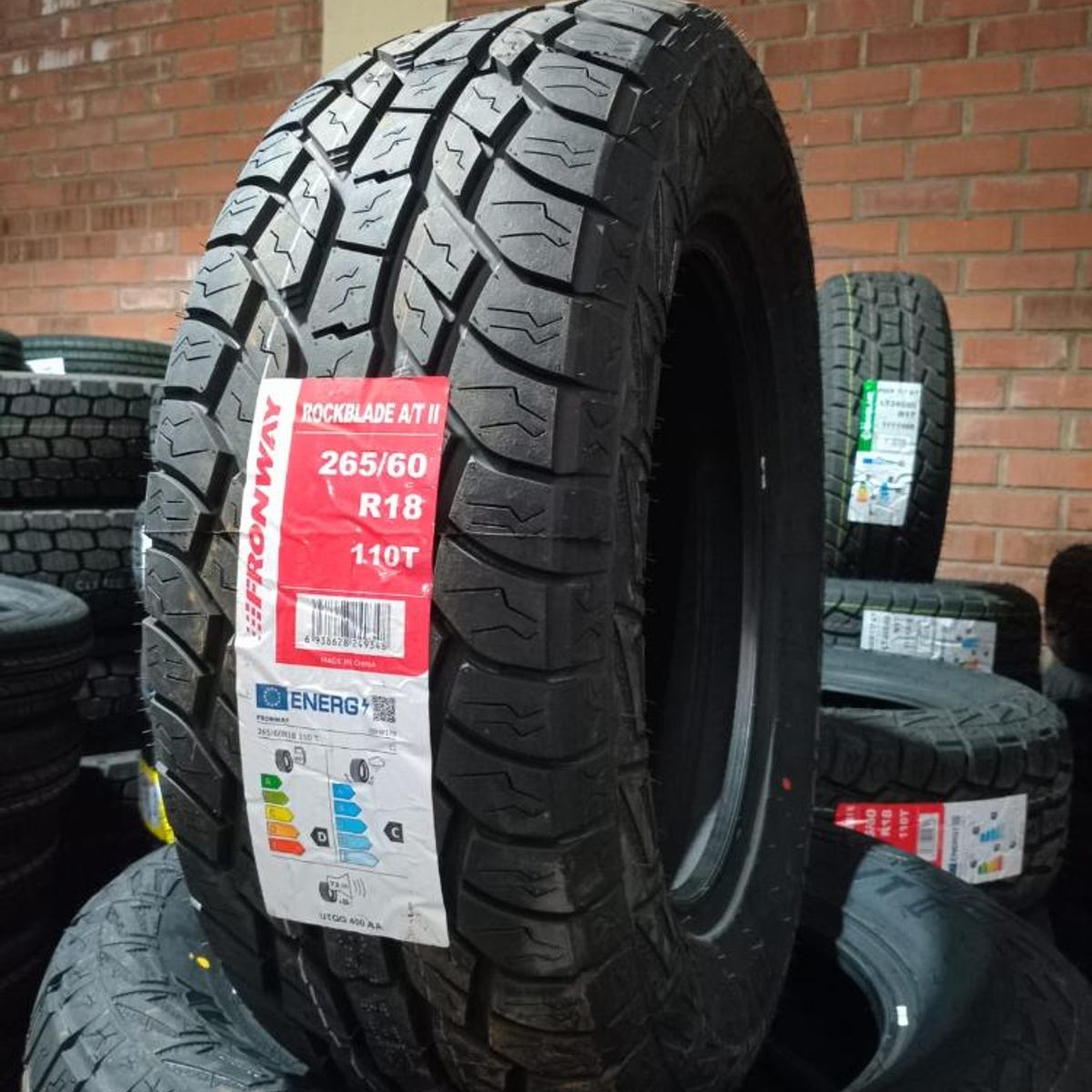 GENERAL TIRE - NEUMATICO 265/60 R18 FRONWAY ROCKBLADE AT II 110T