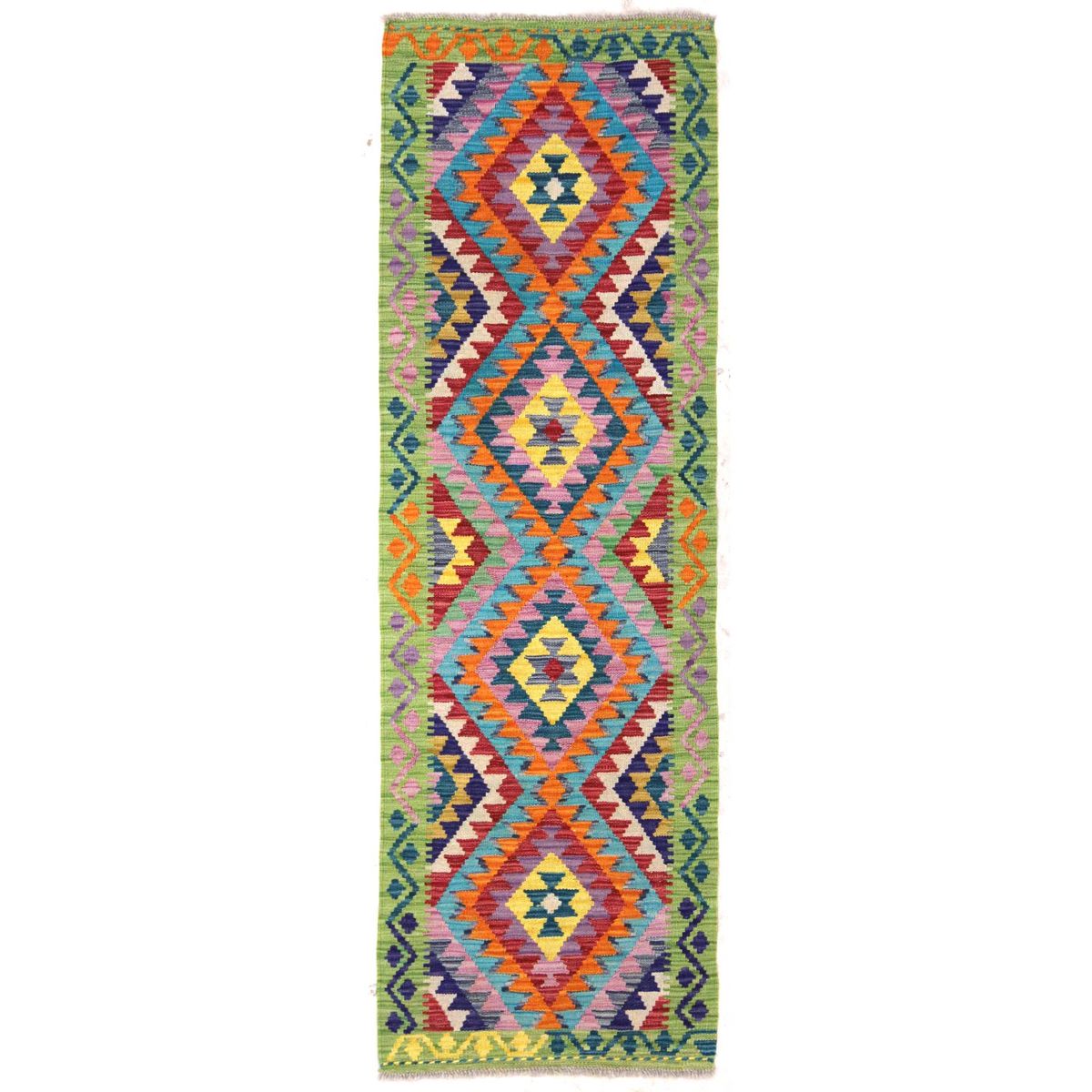 BAZHARS - ALFOMBRA BAZHARS 201X062 CM ARTESANAL KILIM VEGI