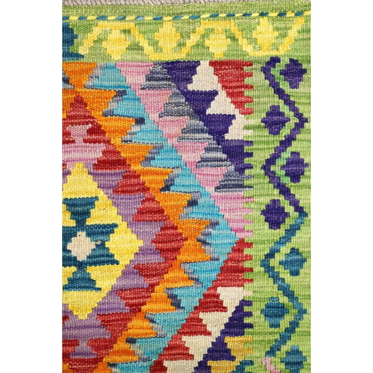 BAZHARS - ALFOMBRA BAZHARS 201X062 CM ARTESANAL KILIM VEGI