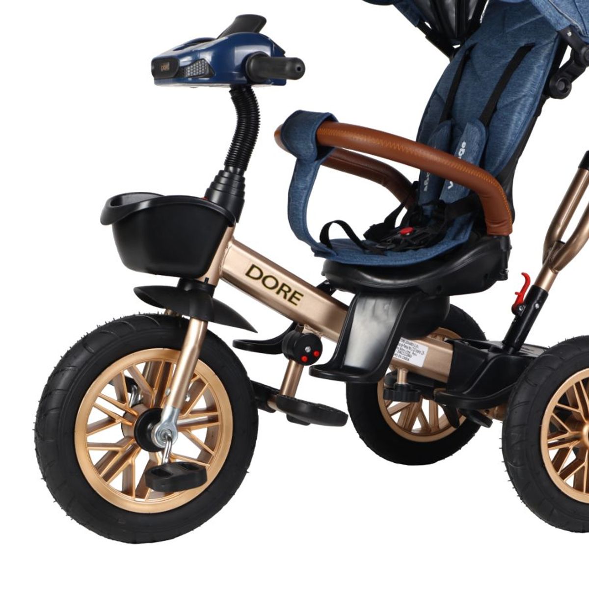 VOYAGE - Triciclo Dore Blue 360 Con Reclinación y Bluetooth