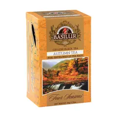 BASILUR - Te Negro Autumn 25 Bolsas