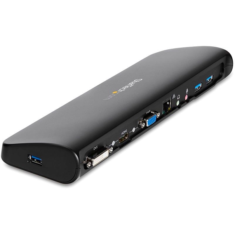 STARTECH - Docking Startech HDMI/RJ-45/VGA/Jack3.5(2)/USB-B/USB-A(3) Multipuertos