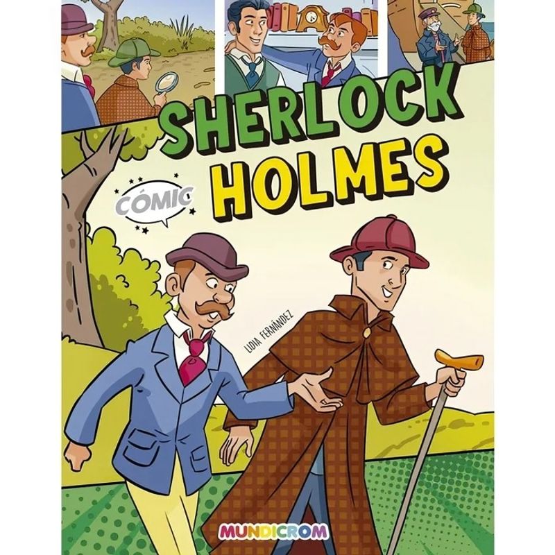 TOP10BOOKS - LIBRO SHERLOCK HOLMES. CÓMIC / LIDIA FERNÁNDEZ / MUNDICROM
