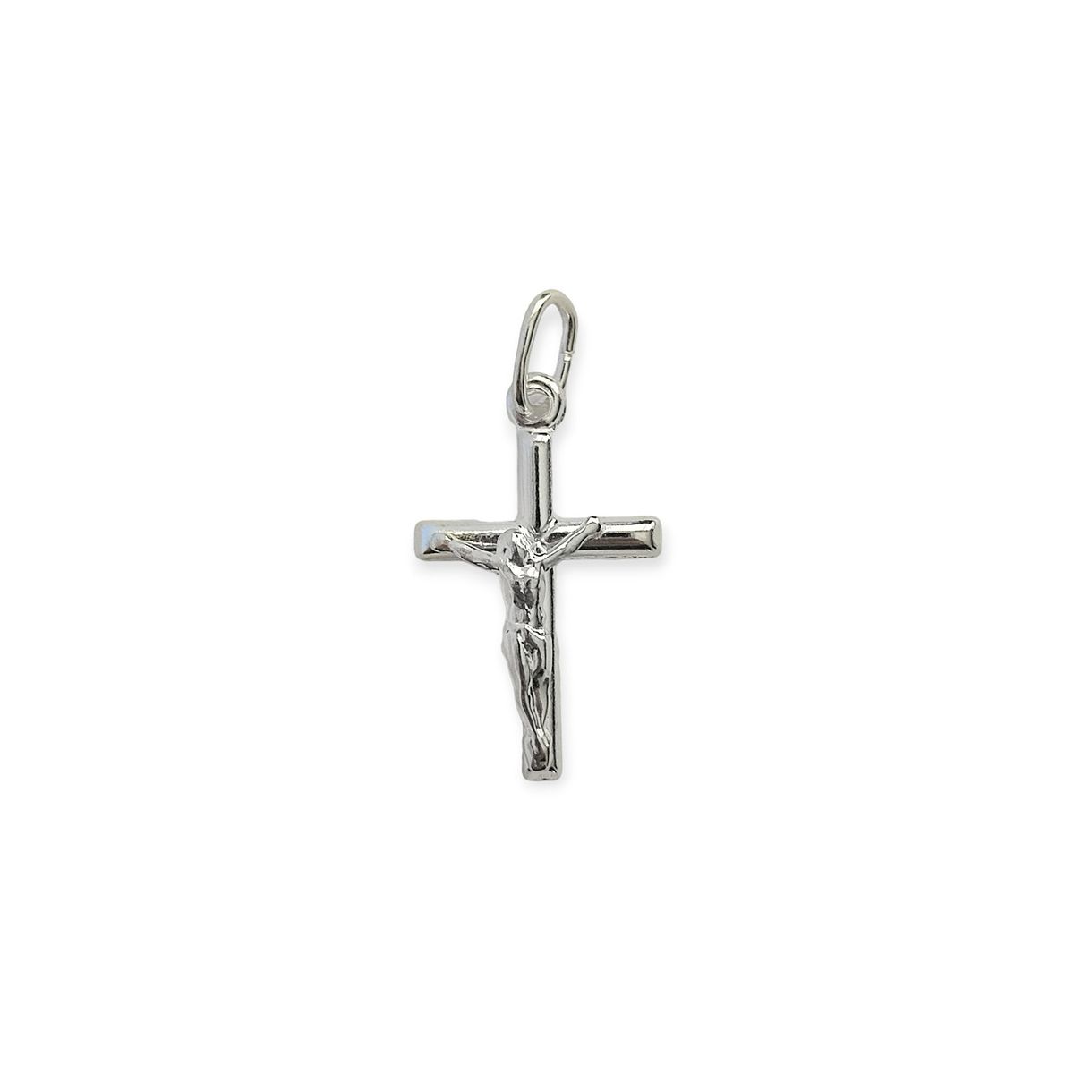 COGGIOLA - Colgante Cruz Cristo Tubo Plata Fina 925