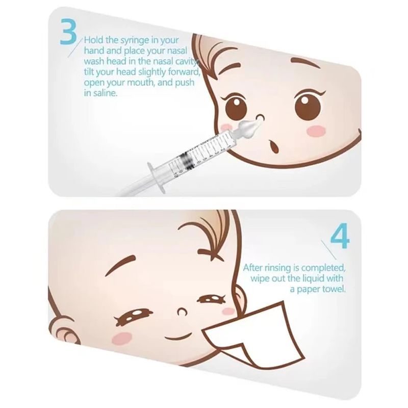 GENERICO - Set 2 Jeringas Aspirador Nasal