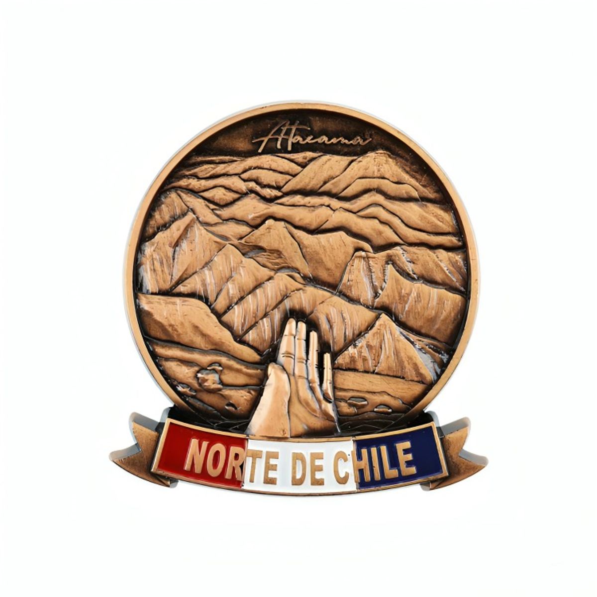 OEM - Pack 4 Iman color cobre Norte de Chile