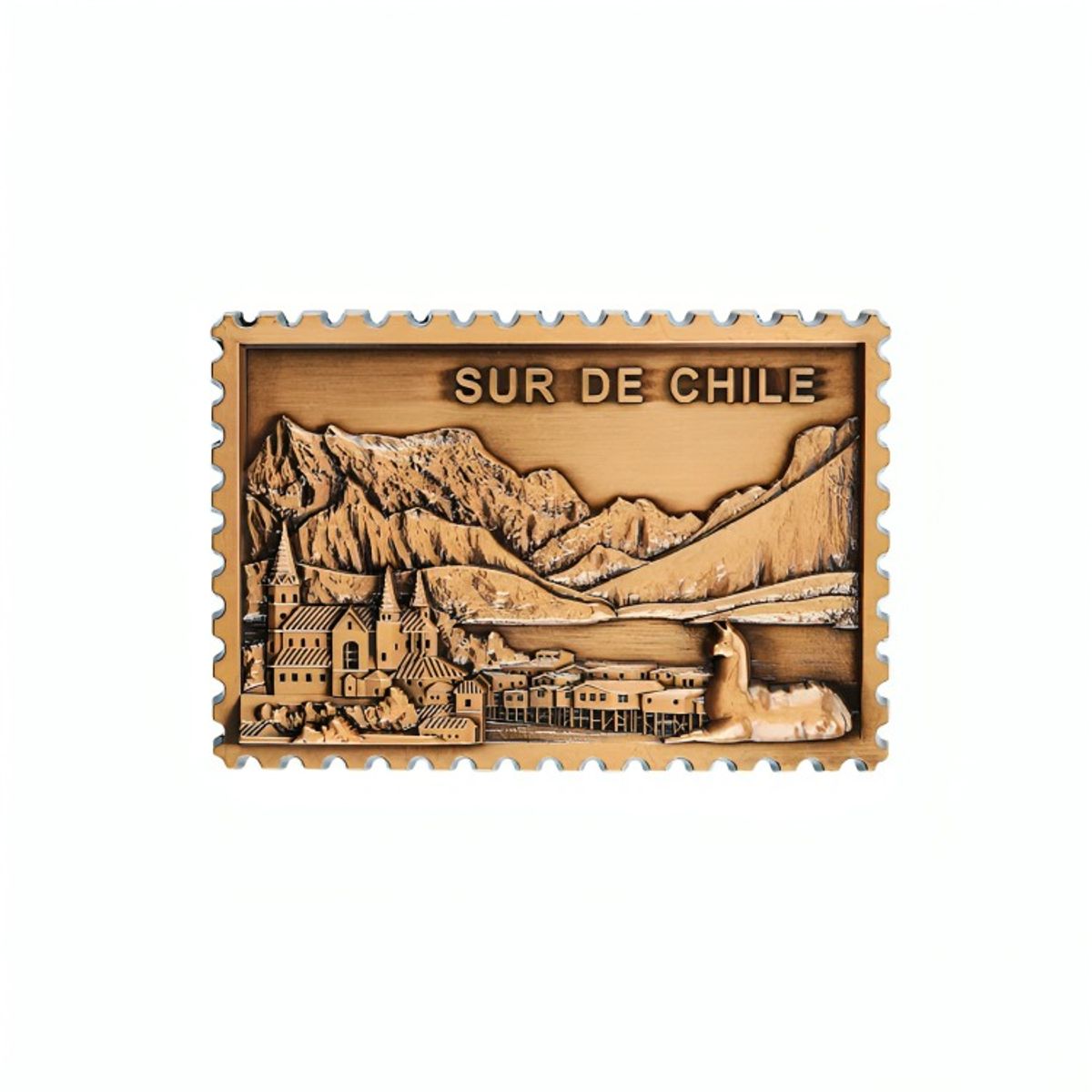 OEM - Pack 4 Iman color cobre Sur de Chile