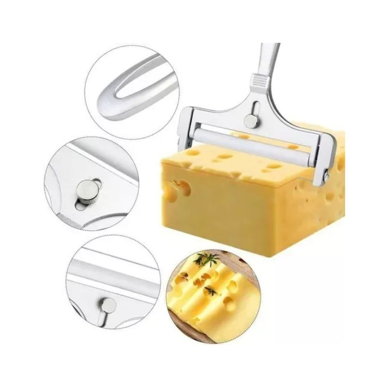 GENERICO - Cortador Verduras Rallador Manual De Queso Acero Cocina