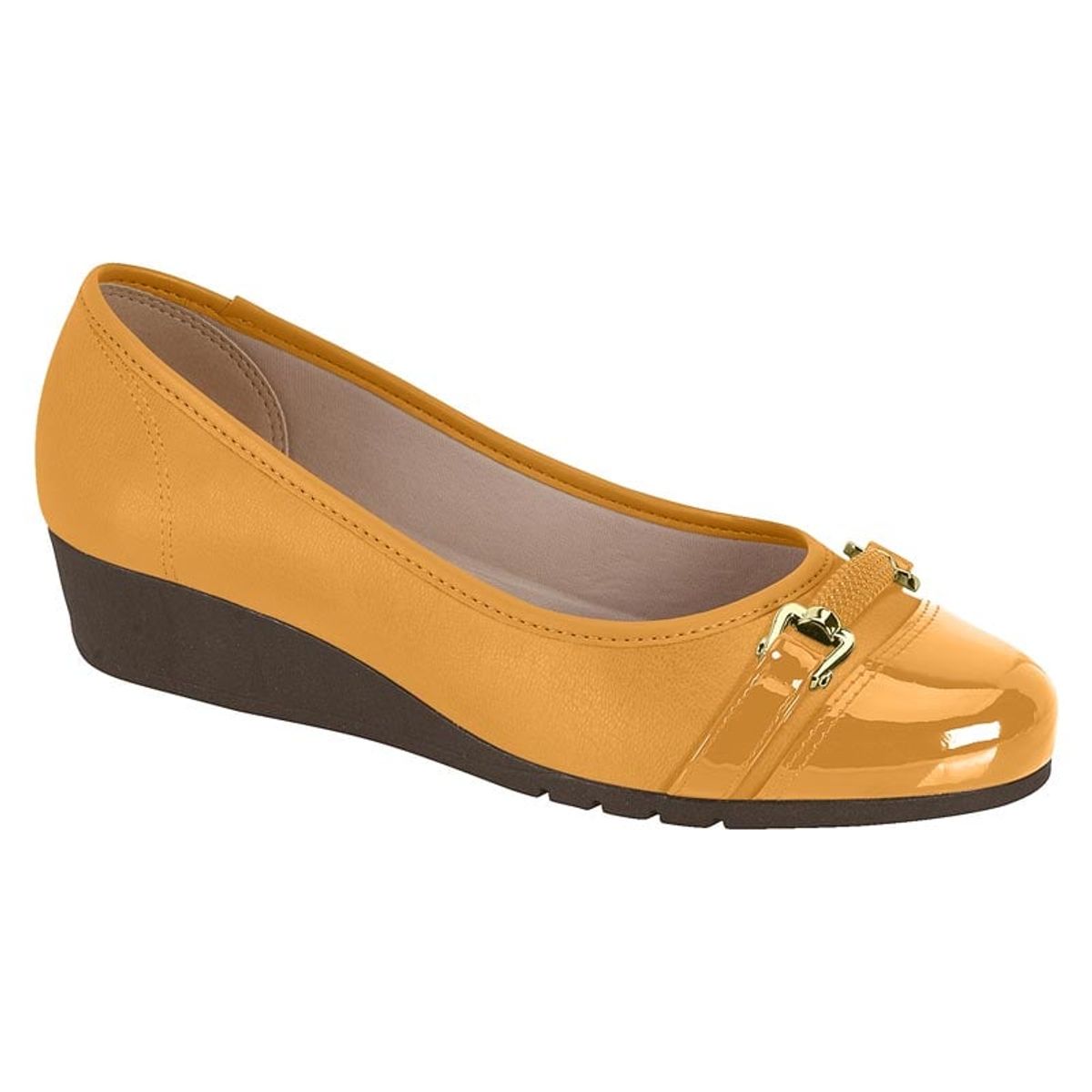 MOLECA - Ballerina Mujer Mostaza Moleca