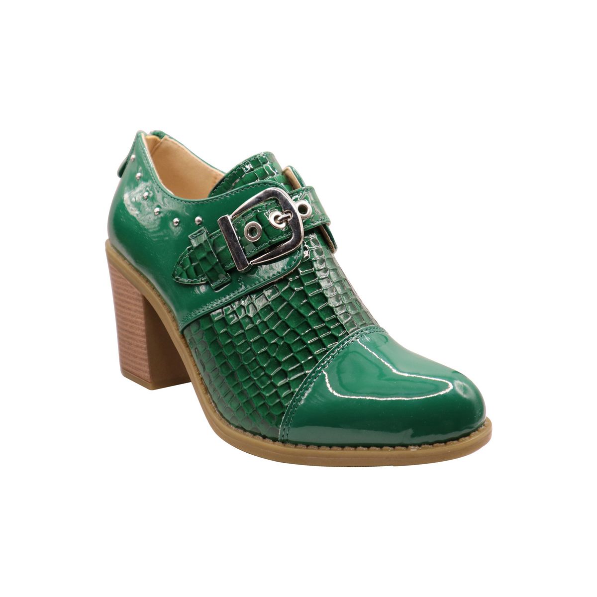 DINASTELLA - Botin correa hebilla Verde