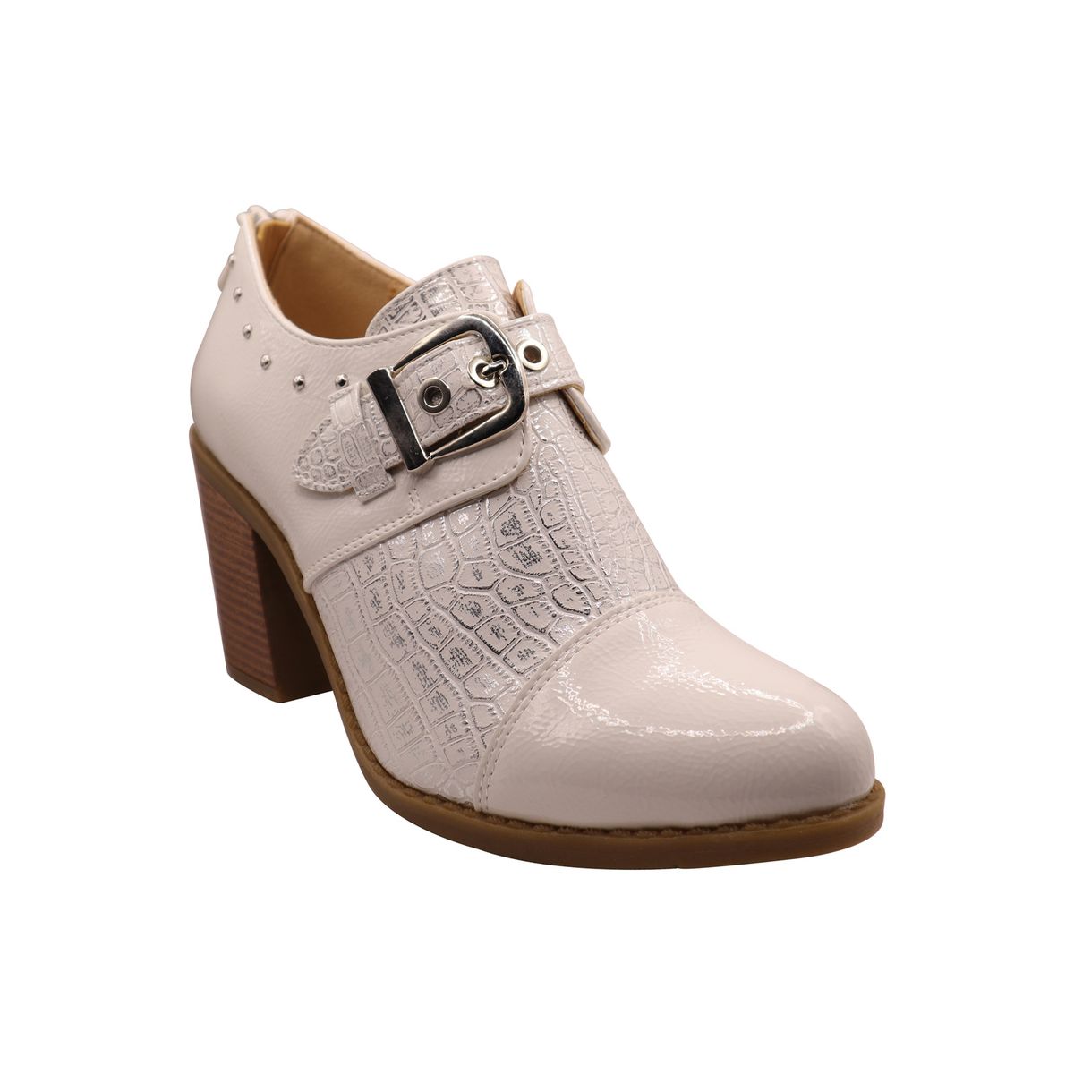 DINASTELLA - Botin correa hebilla Blanco