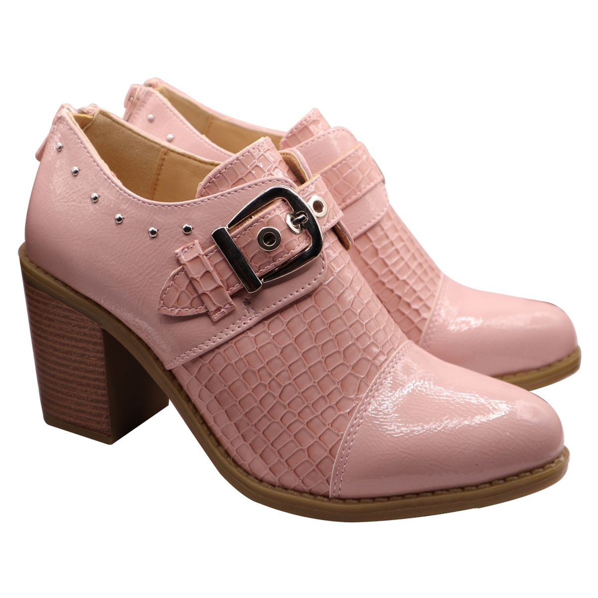 DINASTELLA - Botin correa hebilla Rosado