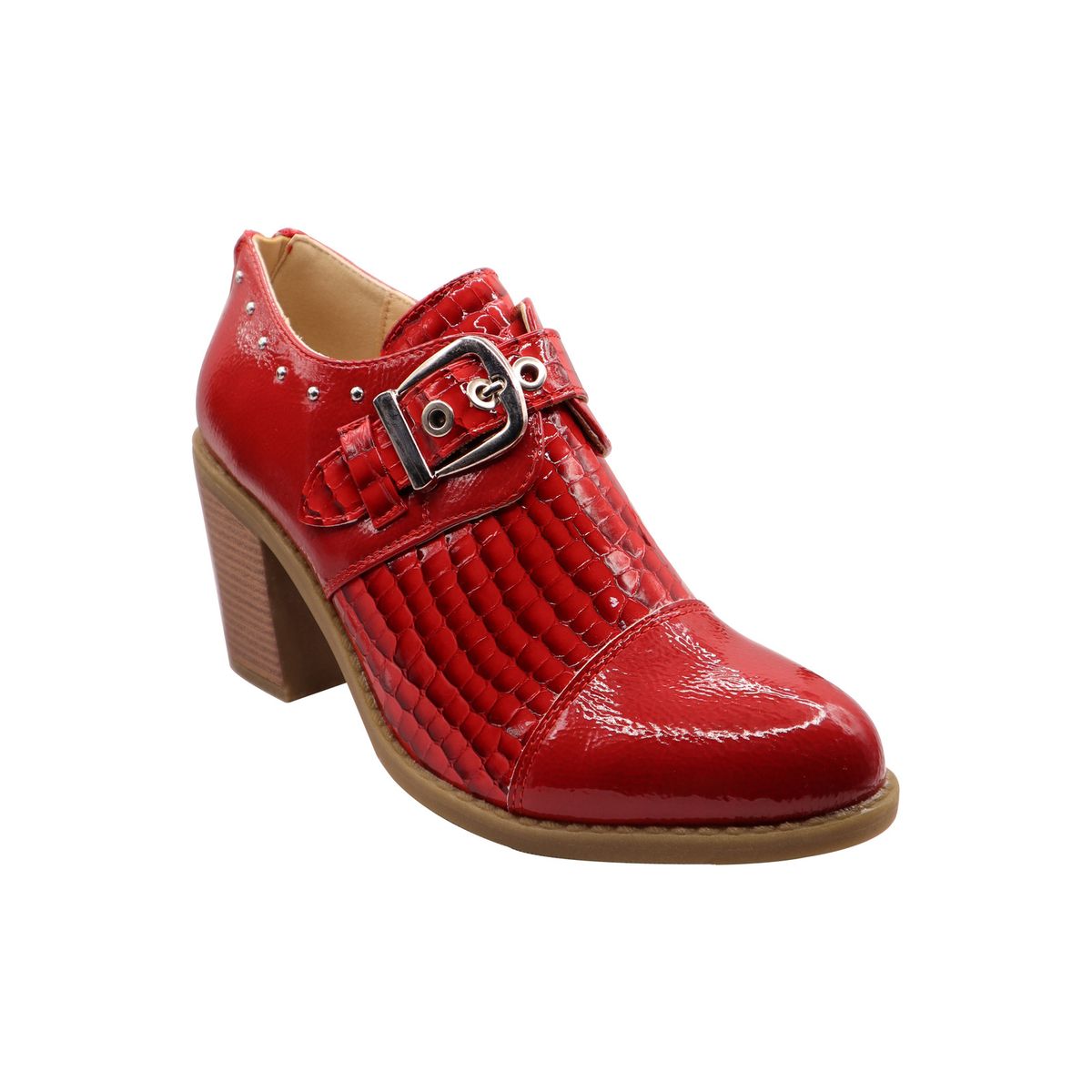 DINASTELLA - Botin correa hebilla Rojo