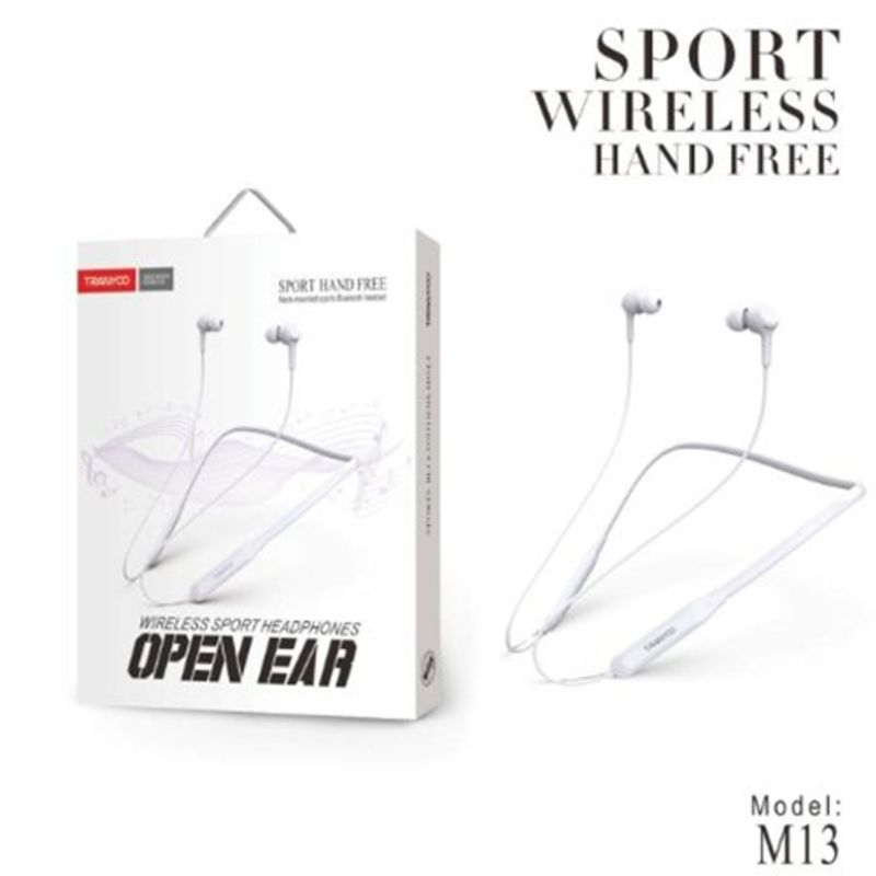GENERICO - Audífonos Inalámbricos Bluetooth deportivos color blanco