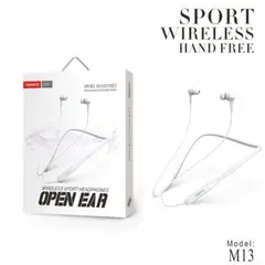 GENERICO - Audífonos Inalámbricos Bluetooth deportivos color blanco