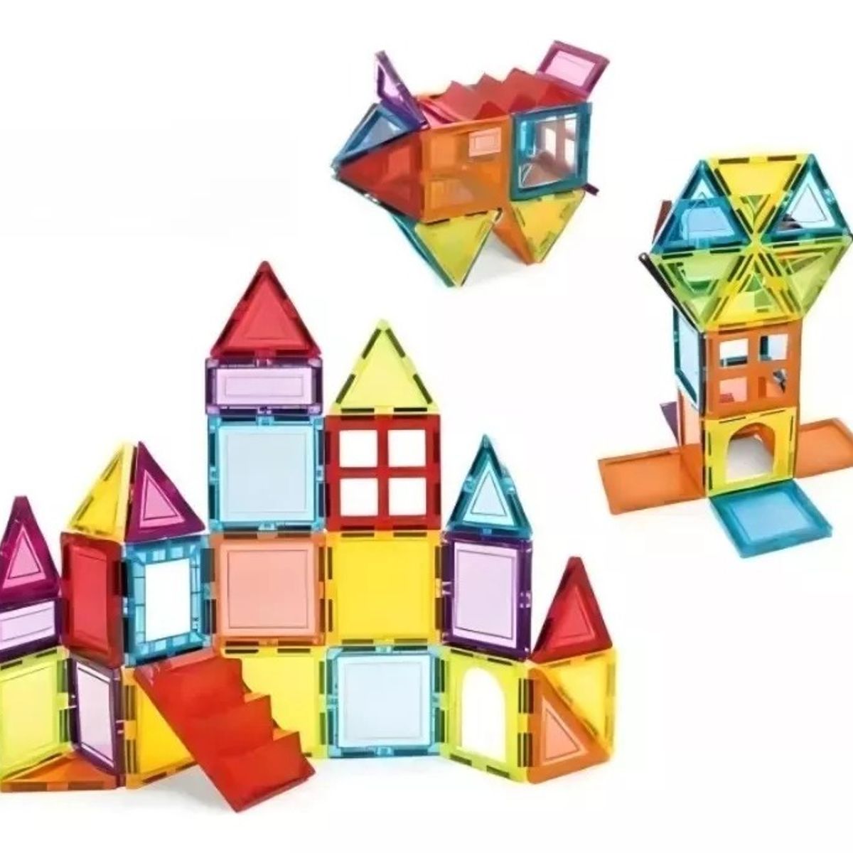 GENERICO - Juego De Construcción Imanes Magnéticos 26 Piezas 3d Niños