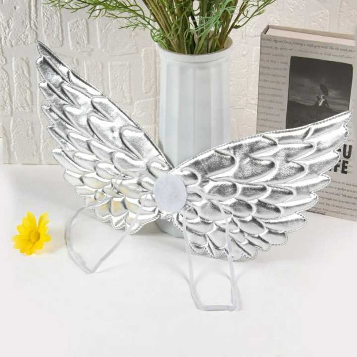 GENERICO - Pack 1 cintillo y 1 ala decoracion para fiesta... niña