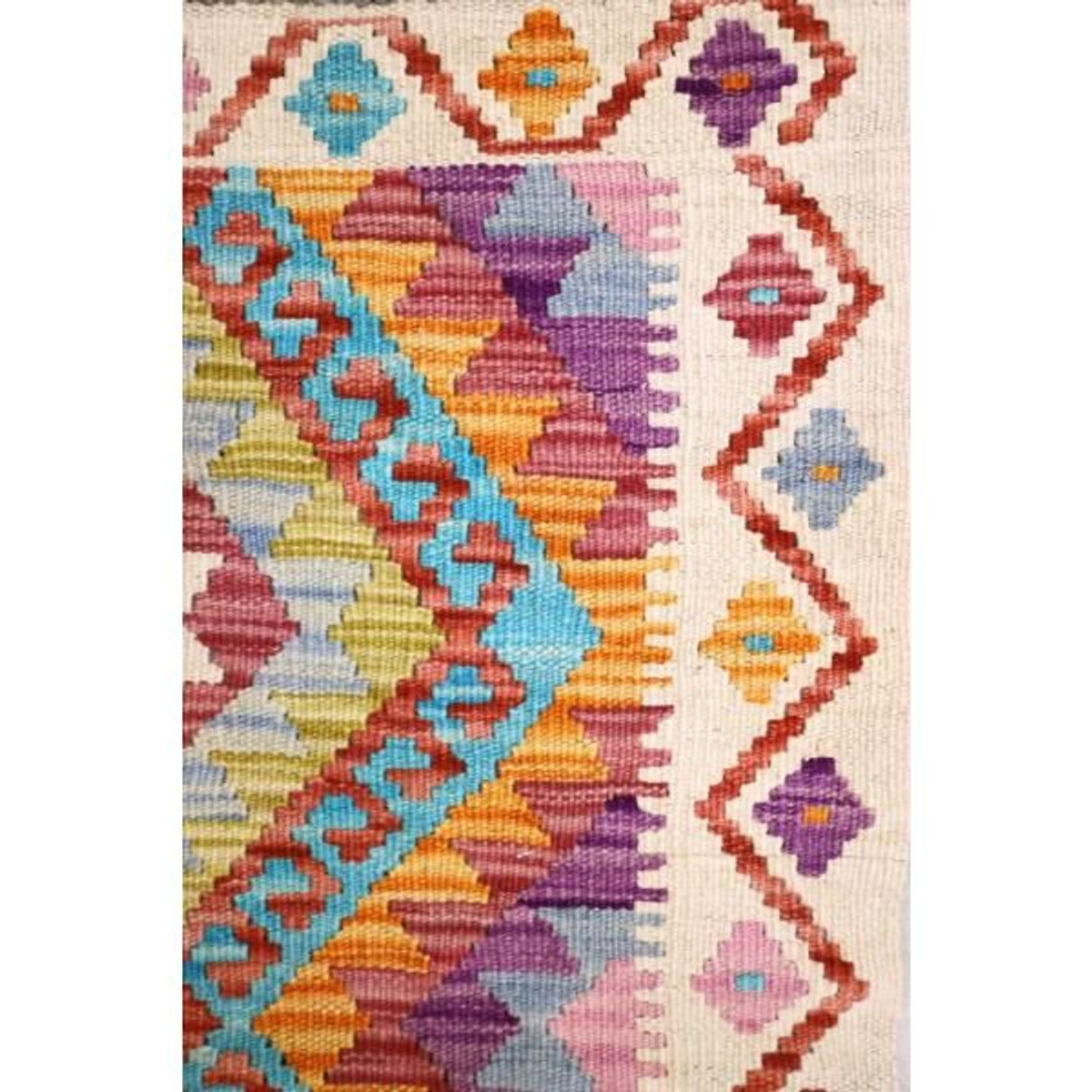 BAZHARS - ALFOMBRA BAZHARS 085X061 CM ARTESANAL KILIM VEGI