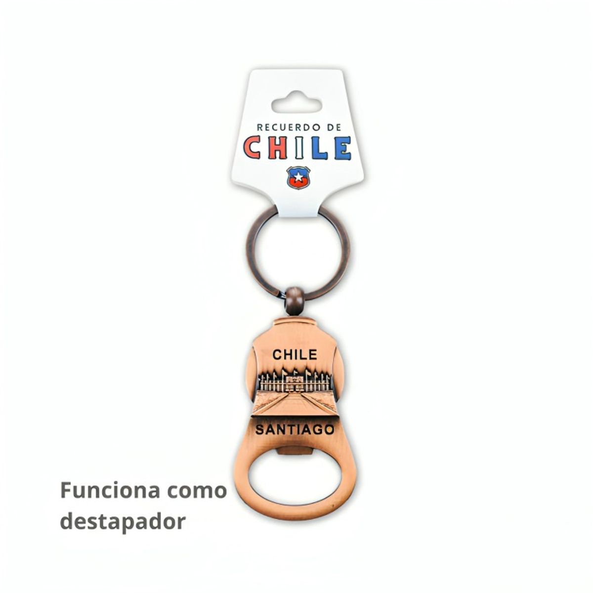 OEM - Pack 4 Llavero/Destapador Santiago