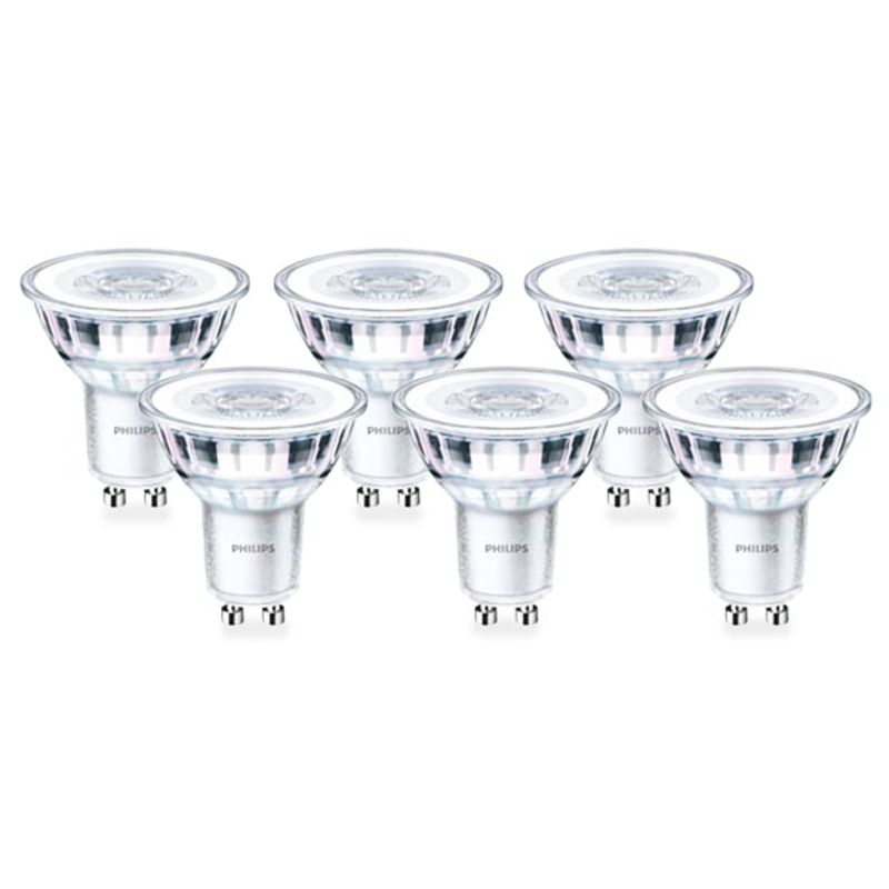 PHILIPS - Set 6 Dicroica Philips Led Premium Gu10 7w Dimerizable Luz Neutra