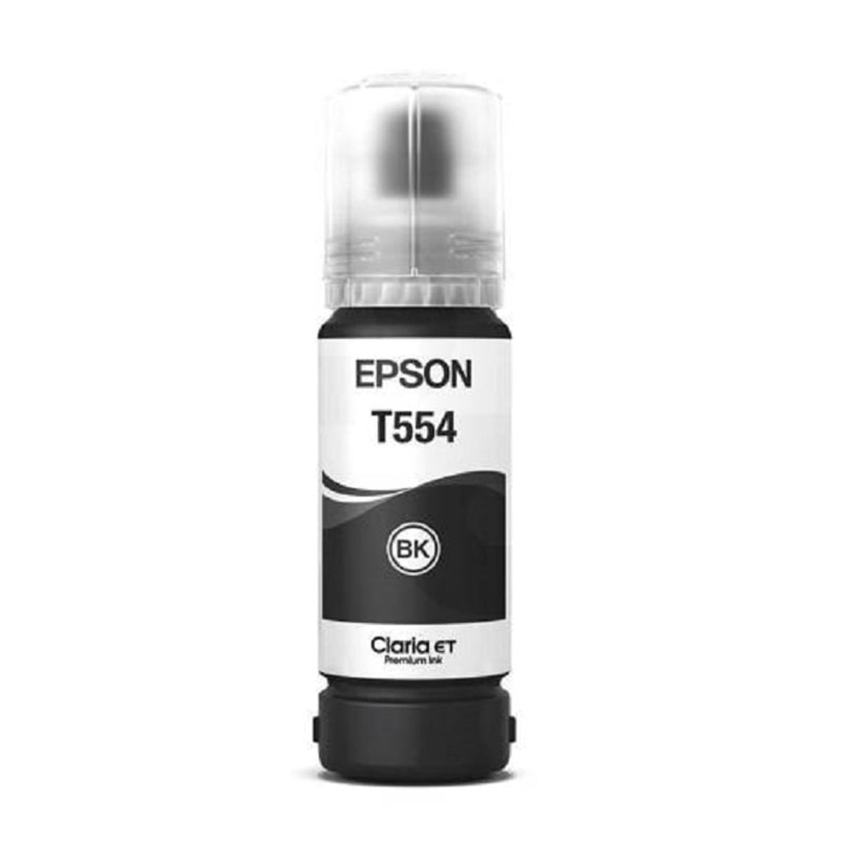 EPSON - Botella de Tinta Epson T554 70ml pág. 6.700 Negro T554120-AL