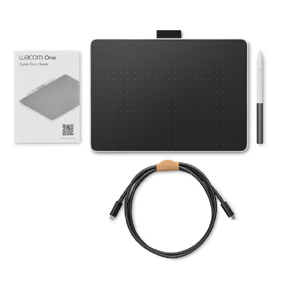 WACOM - Tablet Digitalizadora Wacom One Medium 216x135mm USB/BT Blanco