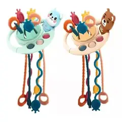 MONTESSORI WOOD - Juego Sensorial Para Bebe Educativo Montessori Silicona