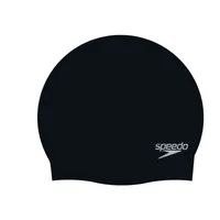 Gorro Natación Plain Moulded Silicona Negro