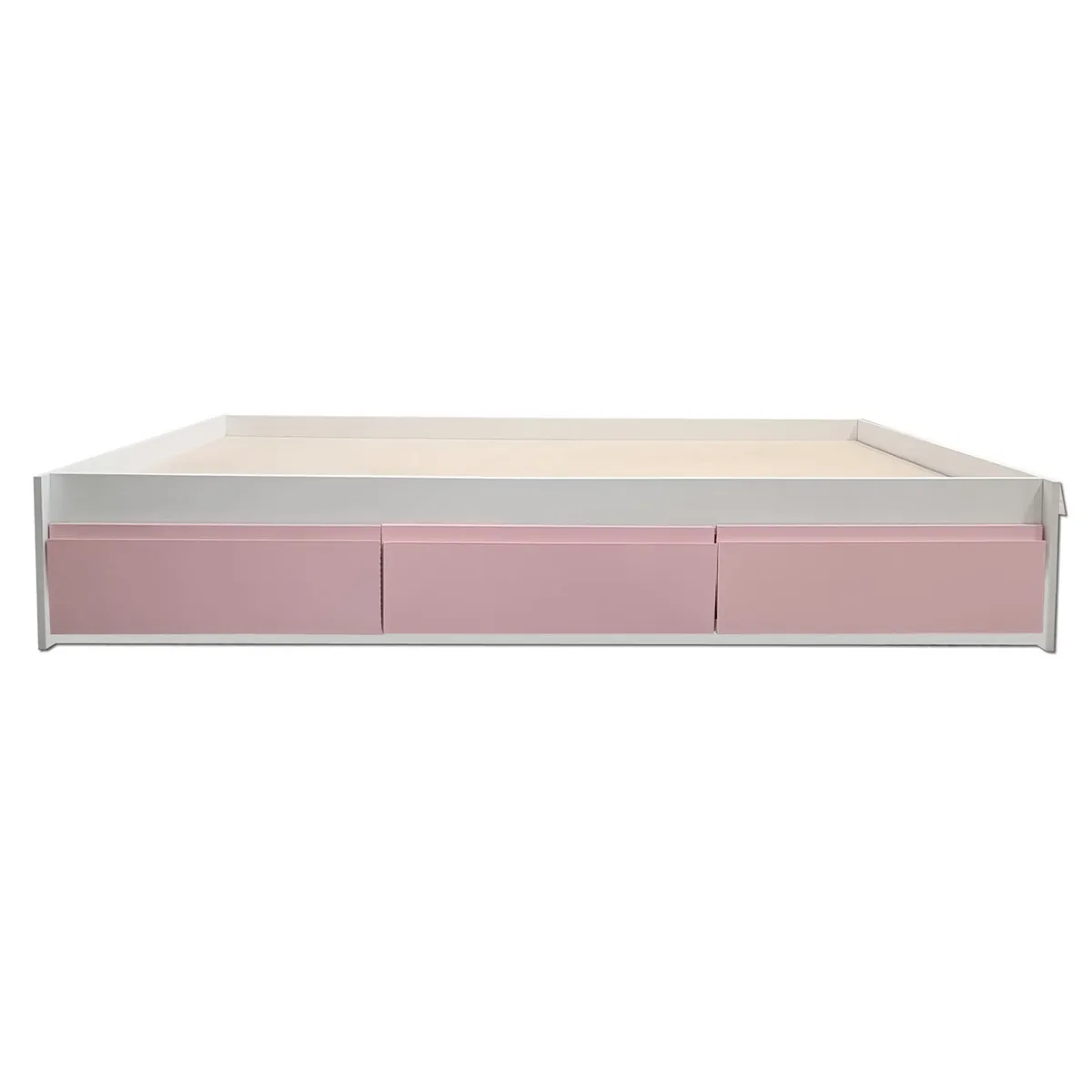 DECORACION CREATIVA - Cama Infantil 1.5 Plazas 3 Cajones Minimal Rosado