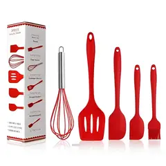 GENERICO - Set Utensilios De Silicona 5 PCS