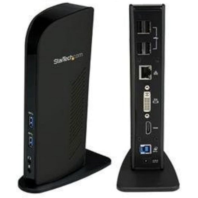 STARTECH - Adaptador Startech Hub USB-A2Jack352 a RJ-45DVIHDMIUSB-BUSB-A4DC Multipuertos