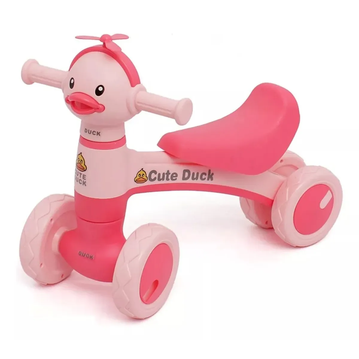 GENERICO - Correpasillos De Pato Juguete Rosa Luz y Sonido