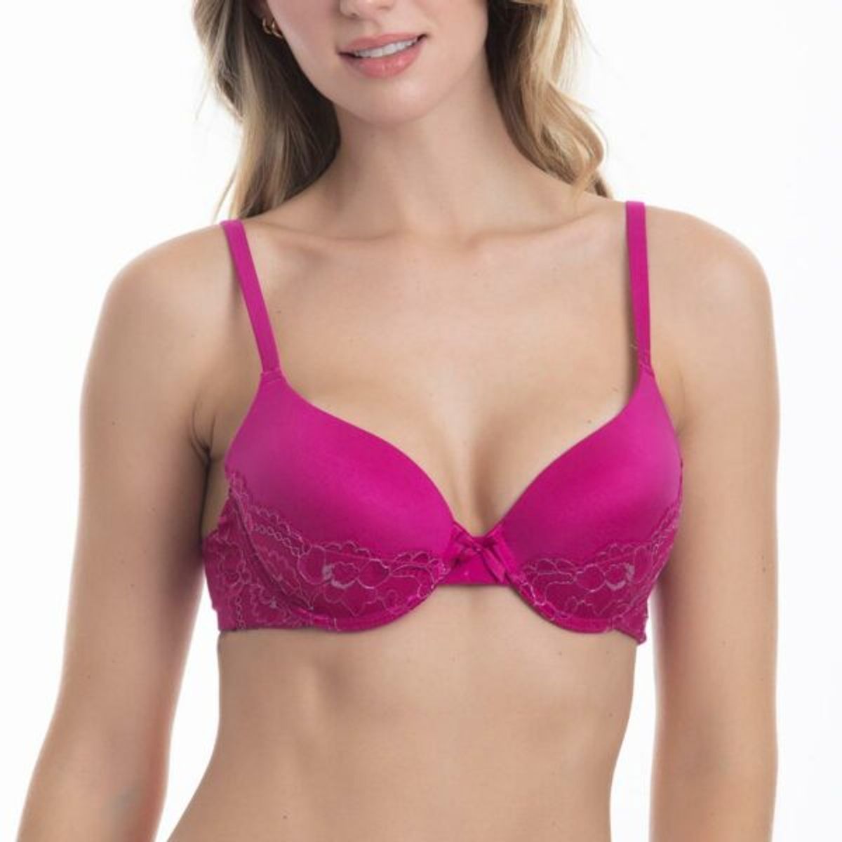 LADY GENNY - Sosten Microfibra Encaje Con Soft