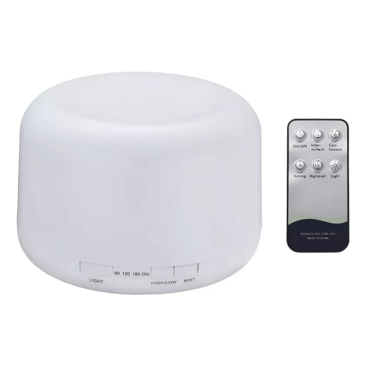 GENERICO - Humidificador Ultrasonico Humificador Aire Difusor 500ml