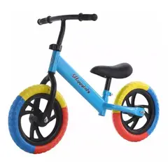 GENERICO - Bicicleta Equilibrio Sin Pedales De Aprendizaje Azul