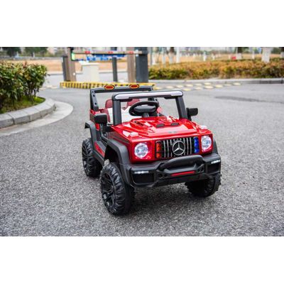 Imagen 2 del producto Jeep Electrico A Bateria 12V Modelo 9888 Rojo