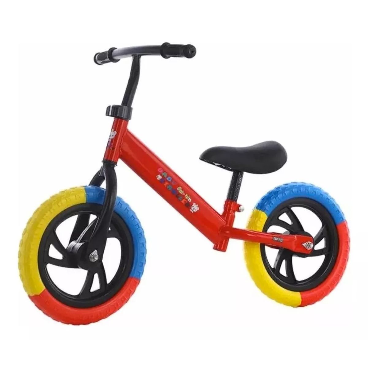 GENERICO - Bicicleta Equilibrio Sin Pedales De Aprendizaje Rojo