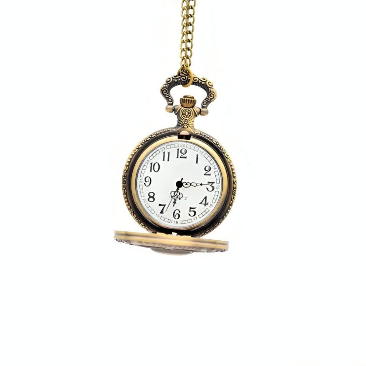 OEM - Reloj Bolsillo Cabeza de Esqueleto