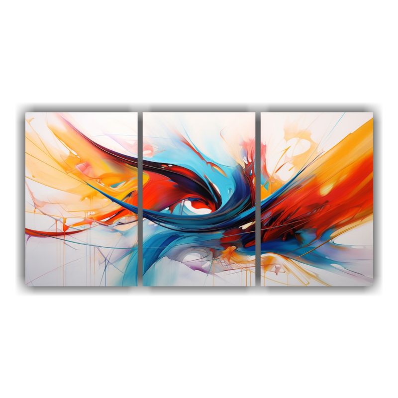 GENERICO - Pinturas Decorativas De Escena Inspiradora En Expresionismo  240x120cm