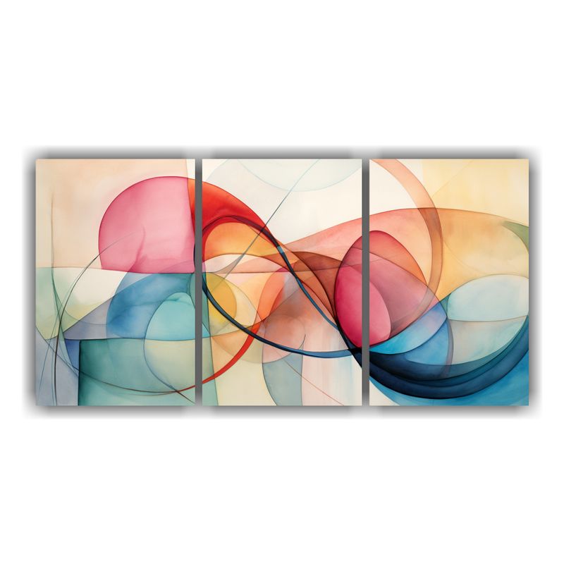 GENERICO - Pintura Decorativa De Lienzo Sublimado Inspirada En La Compo 240x120cm